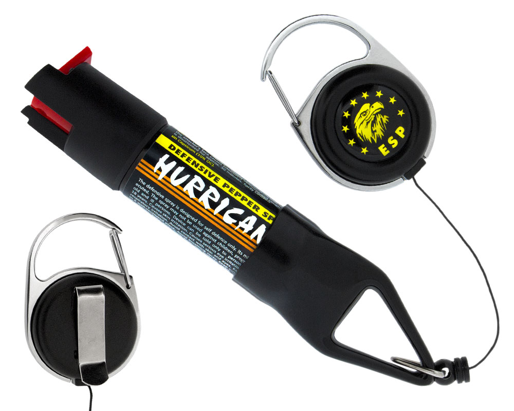 Samonavíjecí držák (roller) na obranný sprej HURRICANE